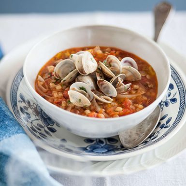 Fregola tomatoes Clams 410x900 (03) | Delicius