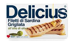 Filetti di Sardina Grigliata all'olio di Oliva 90g | Delicius