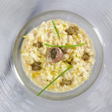 Risotto agli agrumi e Double al cappero | Delicius