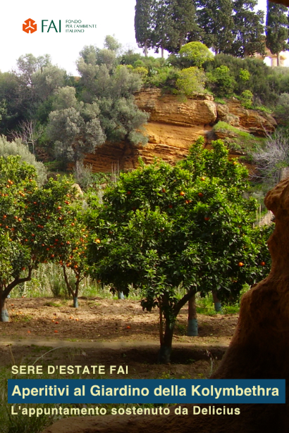 Sere FAI d’Estate al Giardino della Kolymbethra con Delicius