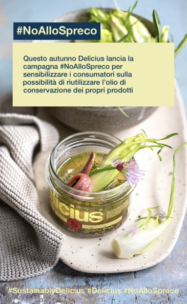 Delicius lancia la campagna #NoAlloSpreco