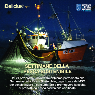 Delicius e le Settimane della Pesca Sostenibile