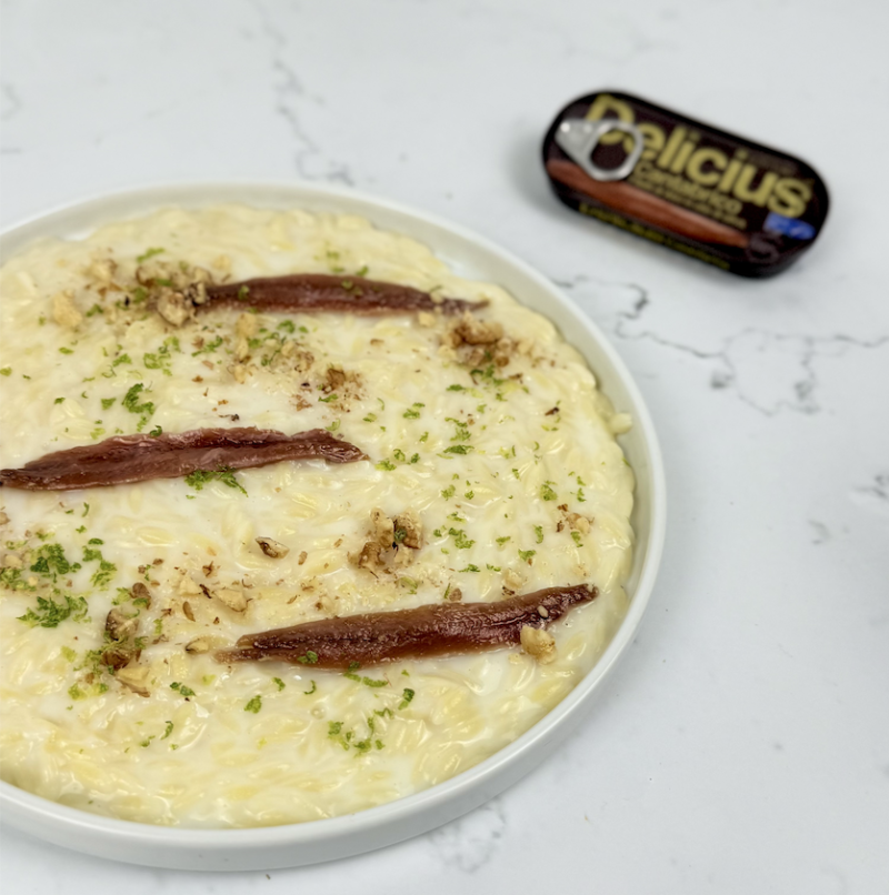 Risoni cavolfiore e alici